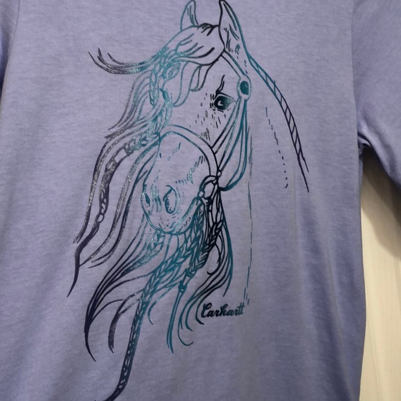 Carhartt Horse Long Sleeve Girls Shirt 